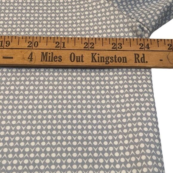 Callaway Opti Dri Mens Polo Golf Short Sleeve Shirt Size Large Light Blue White - Picture 7 of 8